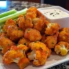 Crispy Buffalo Cauliflower Bites