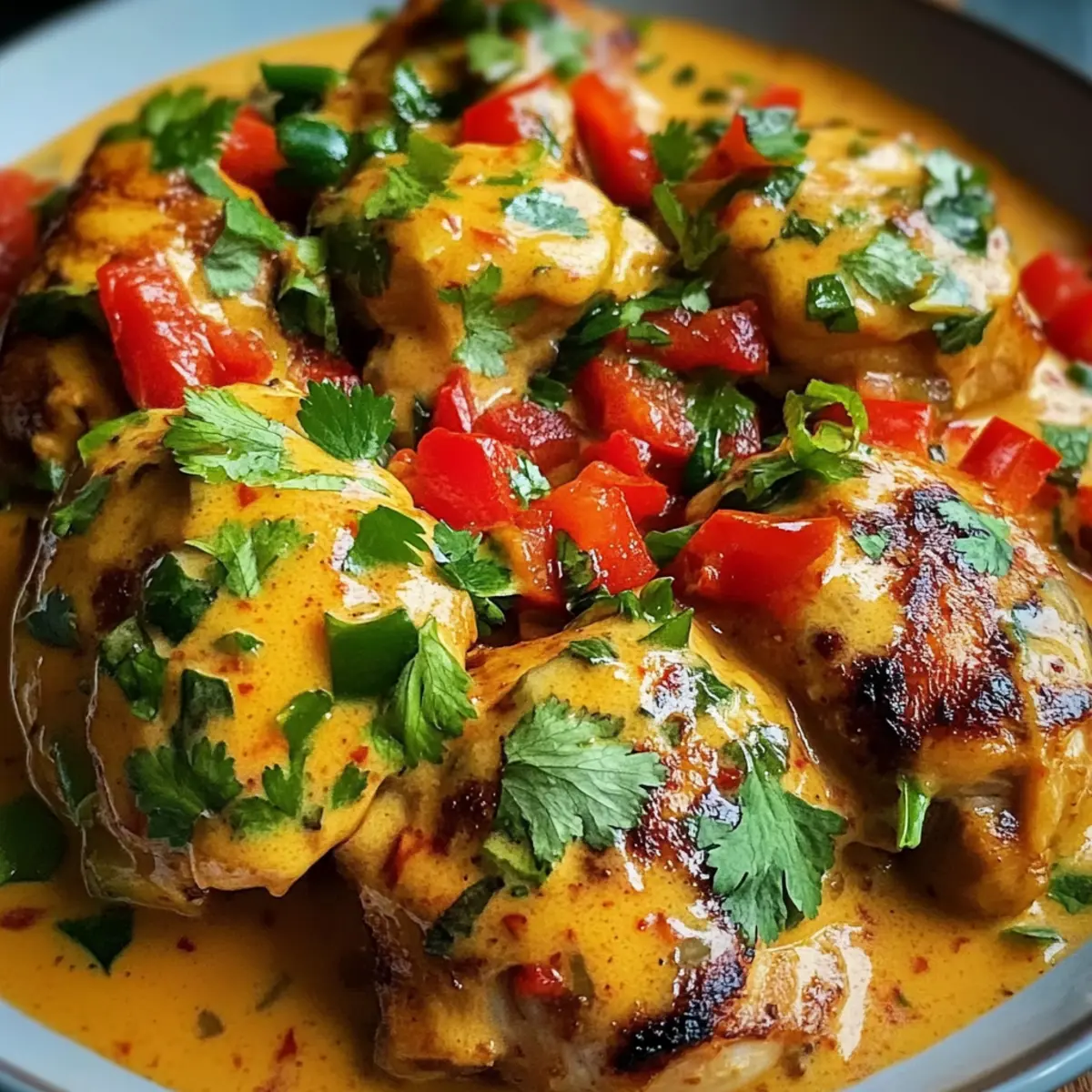 Spicy Brazilian Coconut Chicken