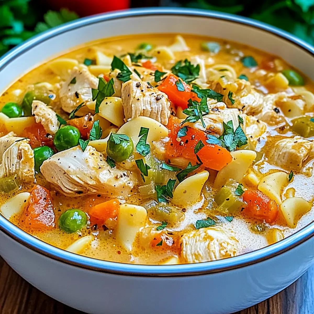 Creamy Parmesan Cajun Chicken Pasta Soup for Cozy Comfort 5 Creamy Parmesan Cajun Chicken Pasta Soup