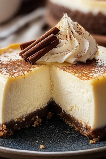 Eggnog Cheesecake