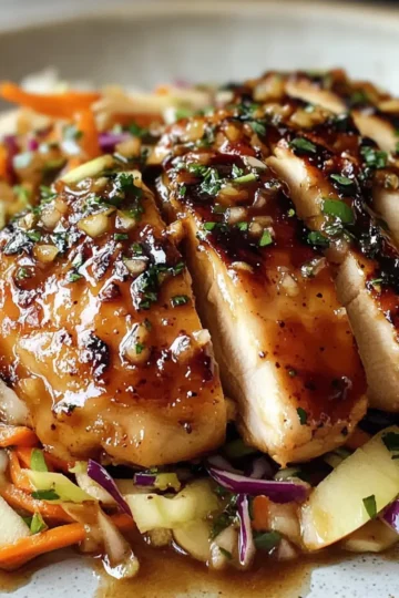 Sticky Apple Cider Chicken