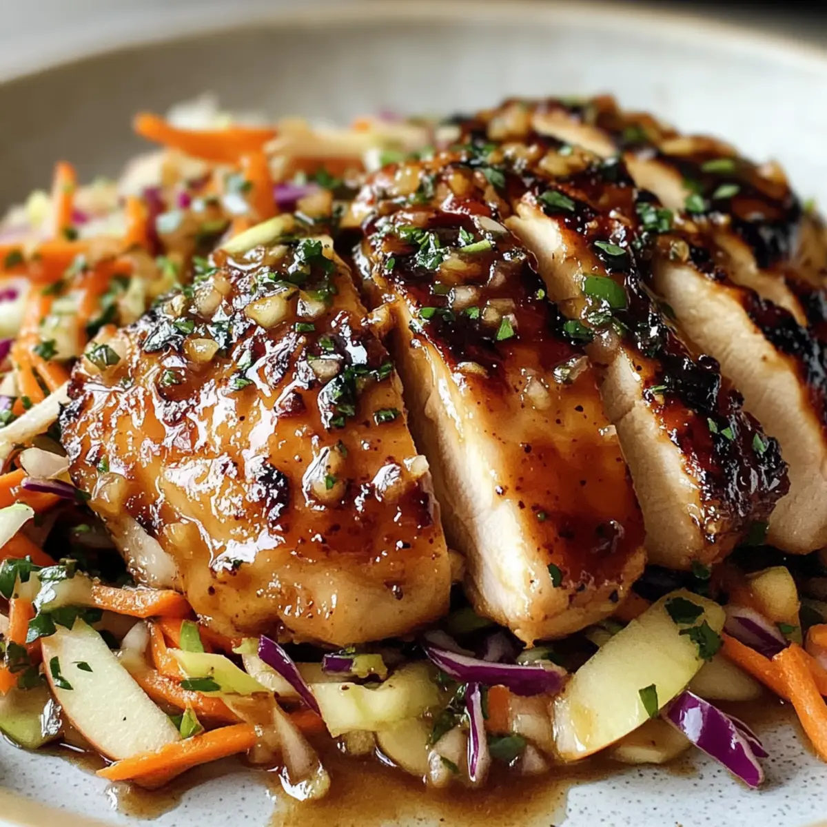 Sticky Apple Cider Chicken