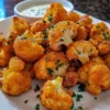 Crispy Buffalo Cauliflower Bites