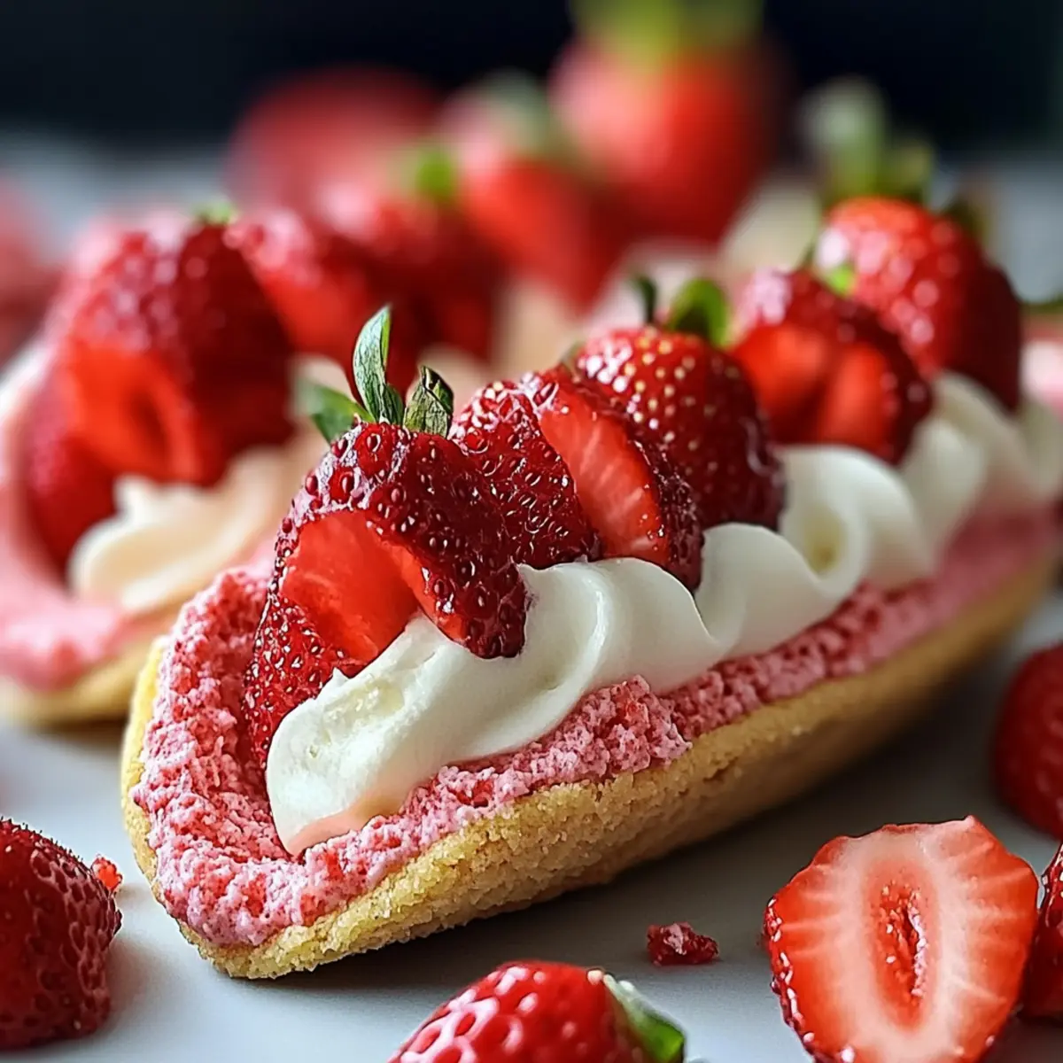 Irresistible Strawberry Cookie Boats for a Sweet Surprise 5 Strawberry Cookie Boats