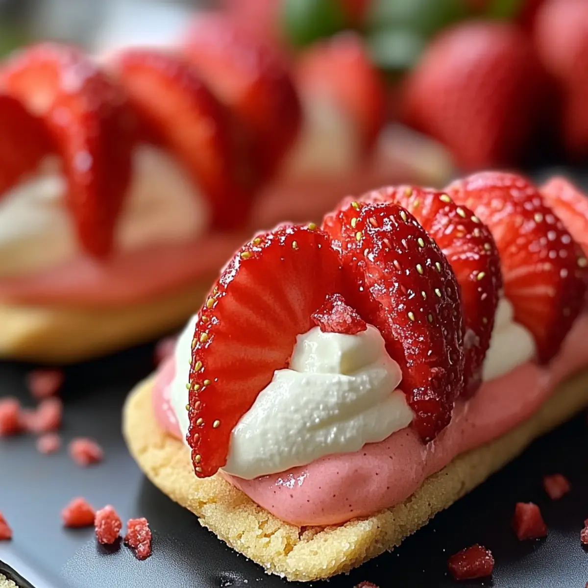 Irresistible Strawberry Cookie Boats for a Sweet Surprise 2 a3dc6055 20a9 41ec 8dab