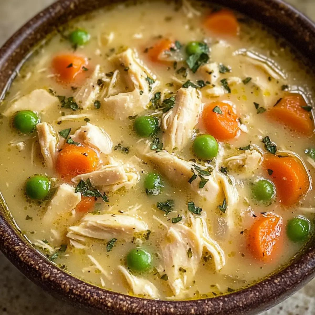 Creamy Chicken Pot Pie Soup: Comfort in Every Spoonful 5 Chicken Pot Pie Soup
