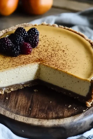 Vanilla Bean Butter Cheesecake
