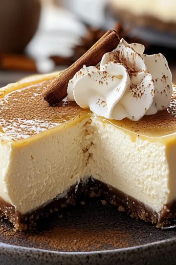 Eggnog Cheesecake