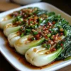 Bok Choy with Ginger Chili Sauce