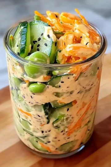 Asian Cucumber Salad Bowl