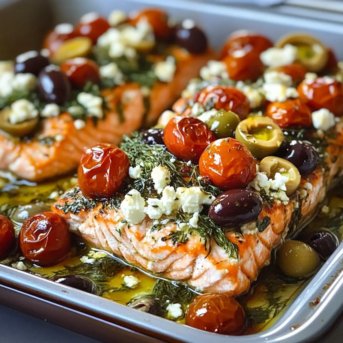 Mediterranean Salmon Bake: A Flavor-Packed Weeknight Delight 5 Mediterranean Salmon Bake