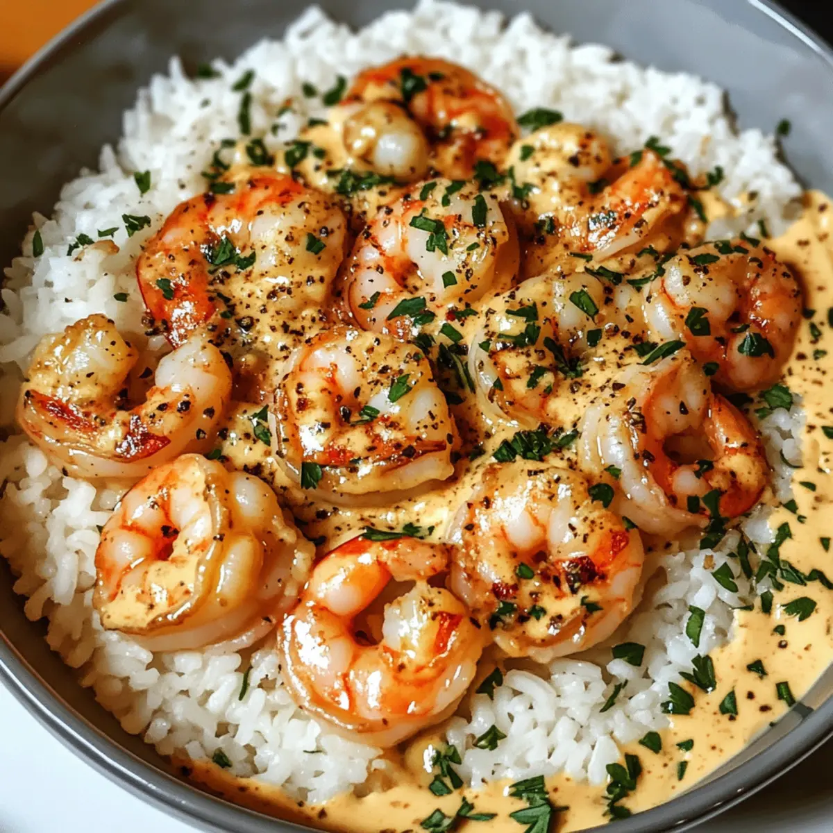 Creamy Garlic Butter Shrimp