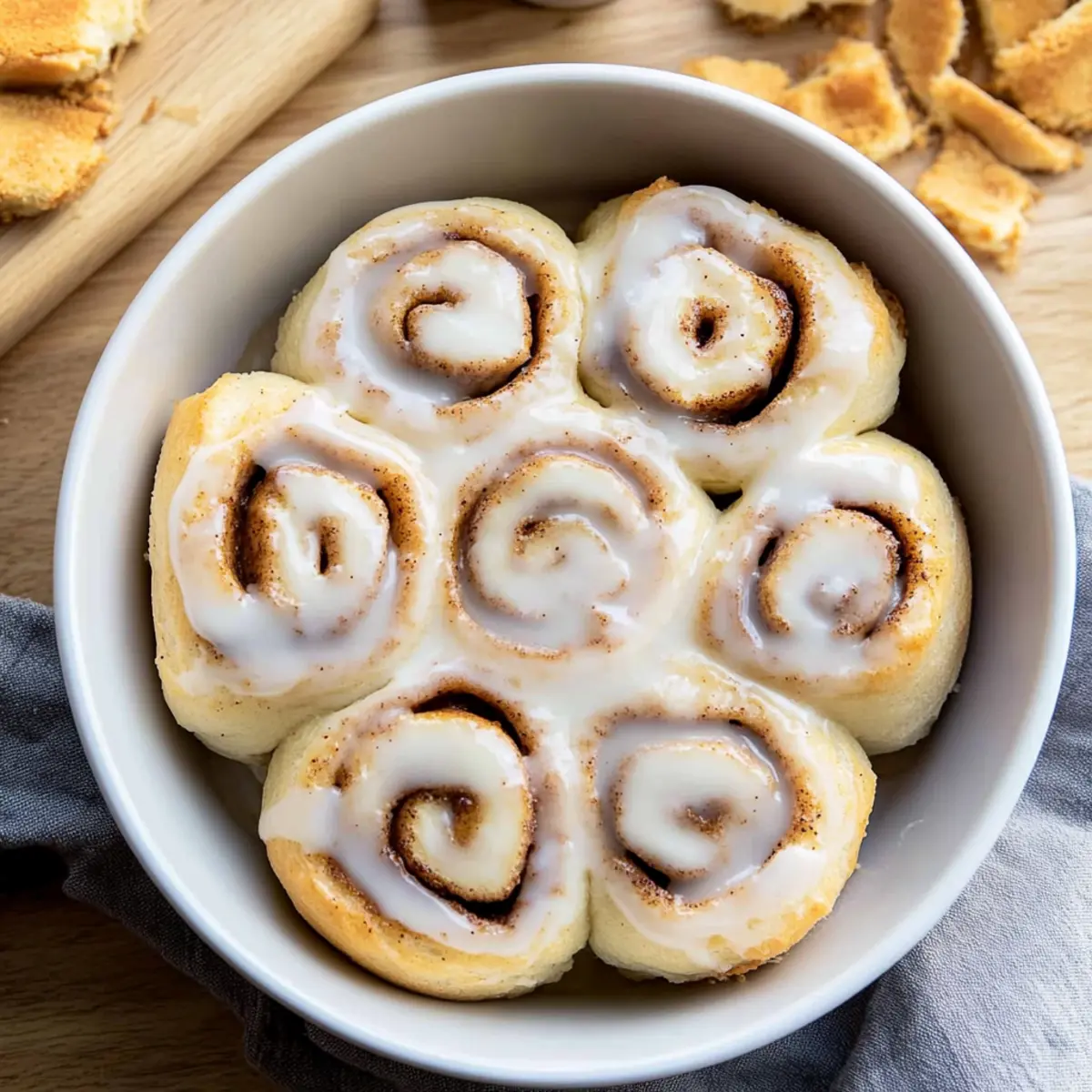 Cottage Cheese Cinnamon Rolls