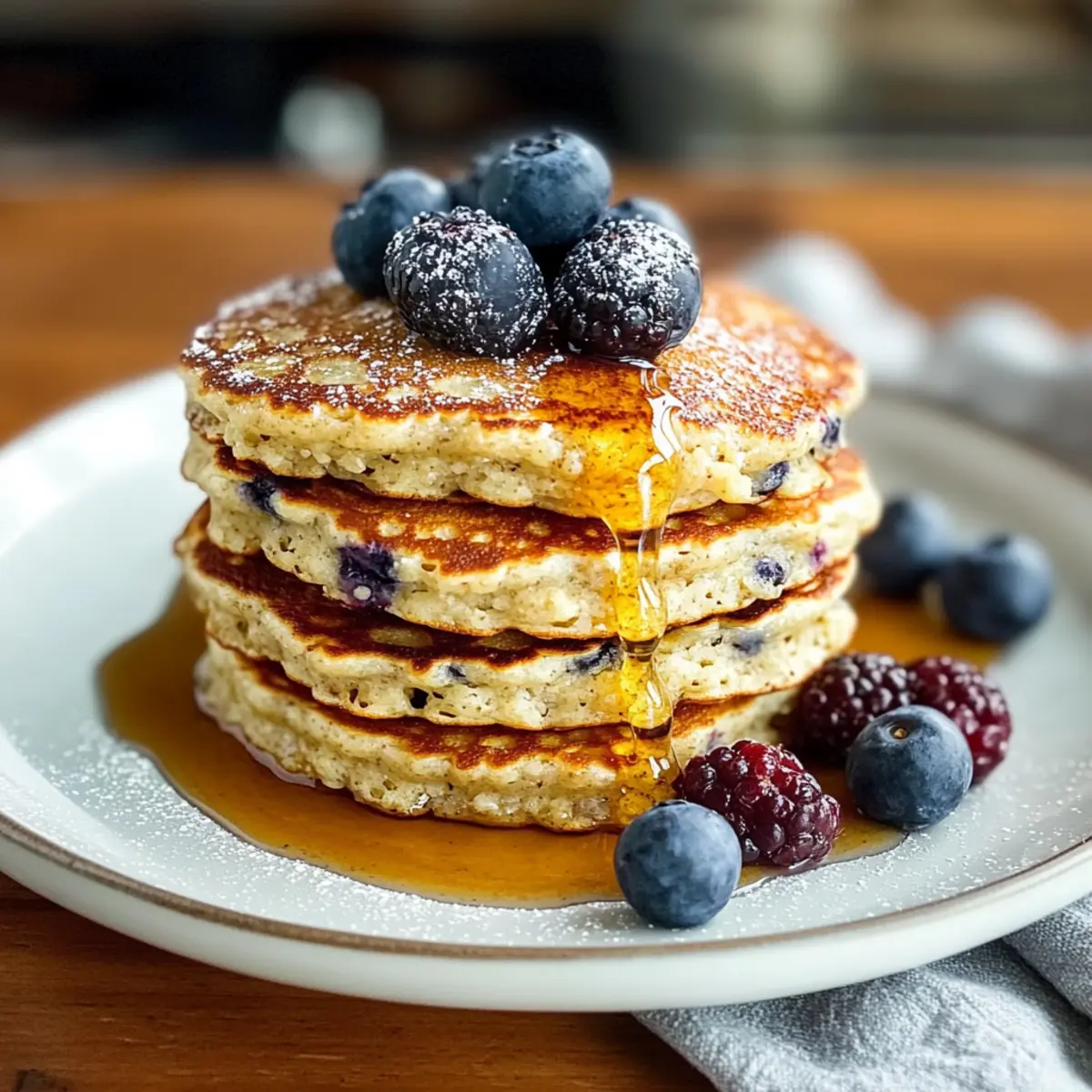 Delicious Oatmeal Pancakes: Easy, Gluten-Free & Oh So Fluffy 5 Oatmeal Pancakes