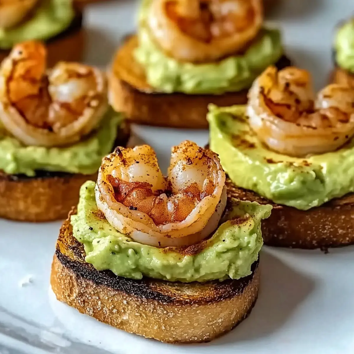 Garlic Shrimp Crostini