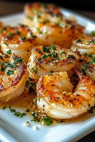 Garlic Parmesan Roasted Shrimp