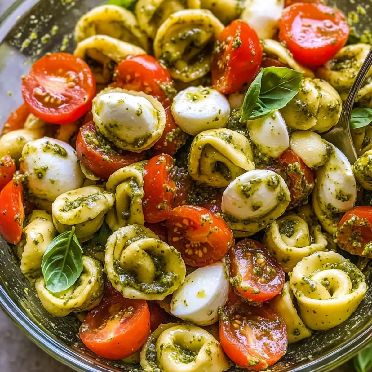 Delicious Tortellini Pesto Pasta Salad for Easy Summer Meals 5 Tortellini Pesto Pasta Salad