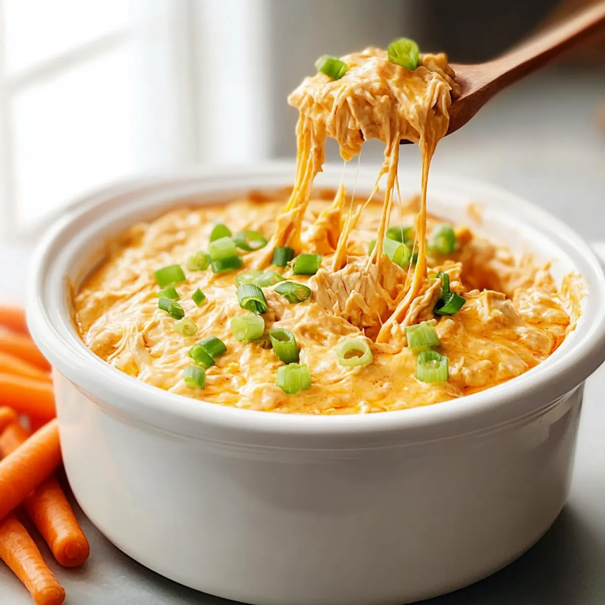 Crock Pot Buffalo Chicken Dip