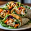 Thai Peanut Chicken Wraps