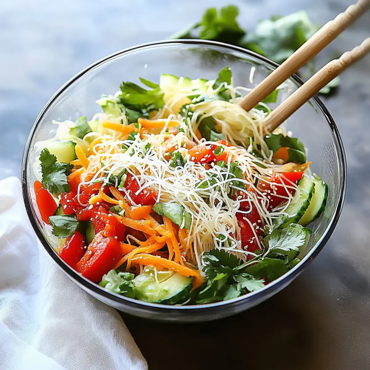 Fresh and Zesty Spring Roll Salad You’ll Love to Make 5 Spring Roll Salad