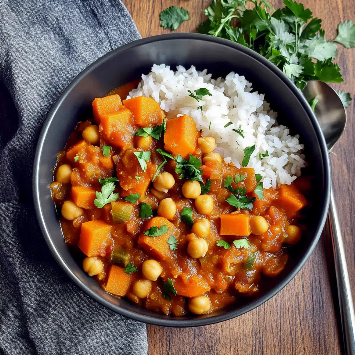 Moroccan Chickpea Stew: A Cozy Vegan Comfort Bowl 5 Moroccan Chickpea Stew
