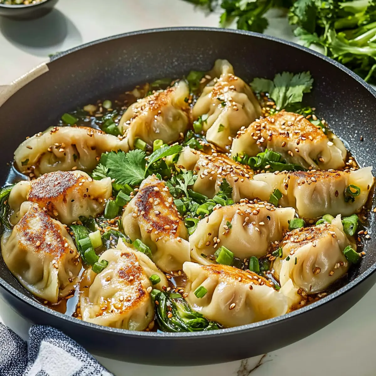 One Pan Dumpling Dinner that will Wow Your Taste Buds 5 One Pan Dumpling Dinner