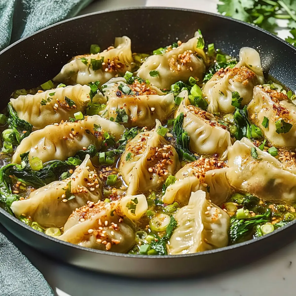 One Pan Dumpling Dinner that will Wow Your Taste Buds 2 554c1374 08a5 4a93 8505 783a2beb786ftr opuebi