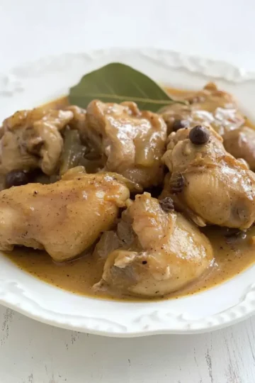 Chicken Adobo with Coconut Milk