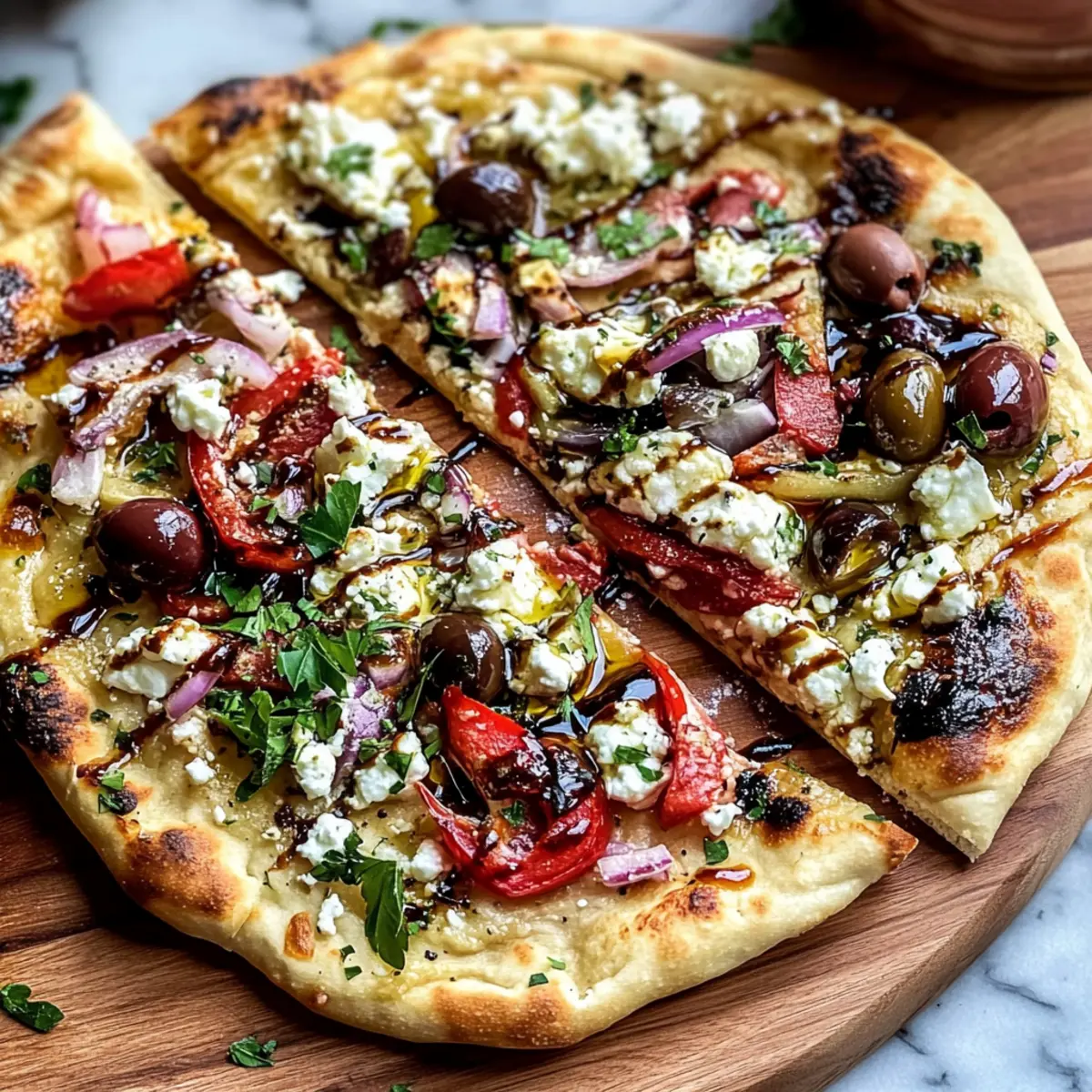 Roasted Red Pepper Hummus Flatbread: Quick & Flavor-Packed Bites 5 Roasted Red Pepper Hummus Flatbread