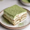 Eggless Matcha Tiramisu