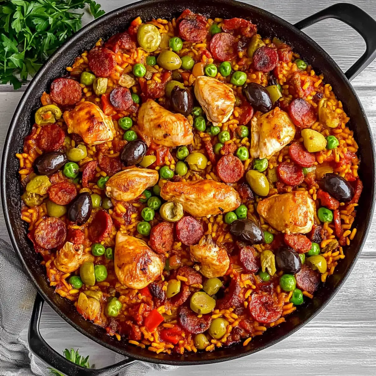 Flavorful Chicken and Chorizo Paella for Family Fun Nights 4 66ae5d8b 8130 4a6e ac83