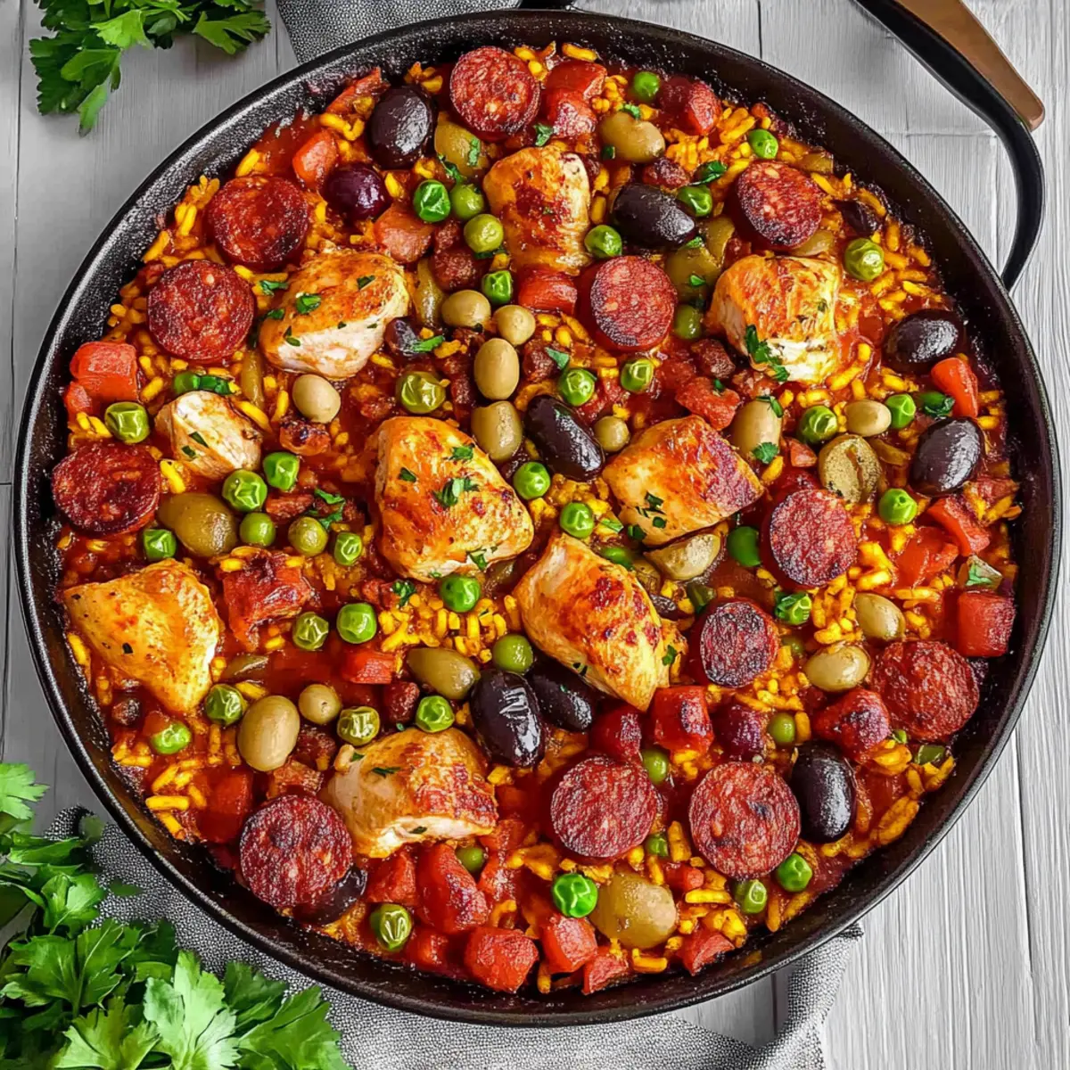 Flavorful Chicken and Chorizo Paella for Family Fun Nights 5 Chicken and Chorizo Paella