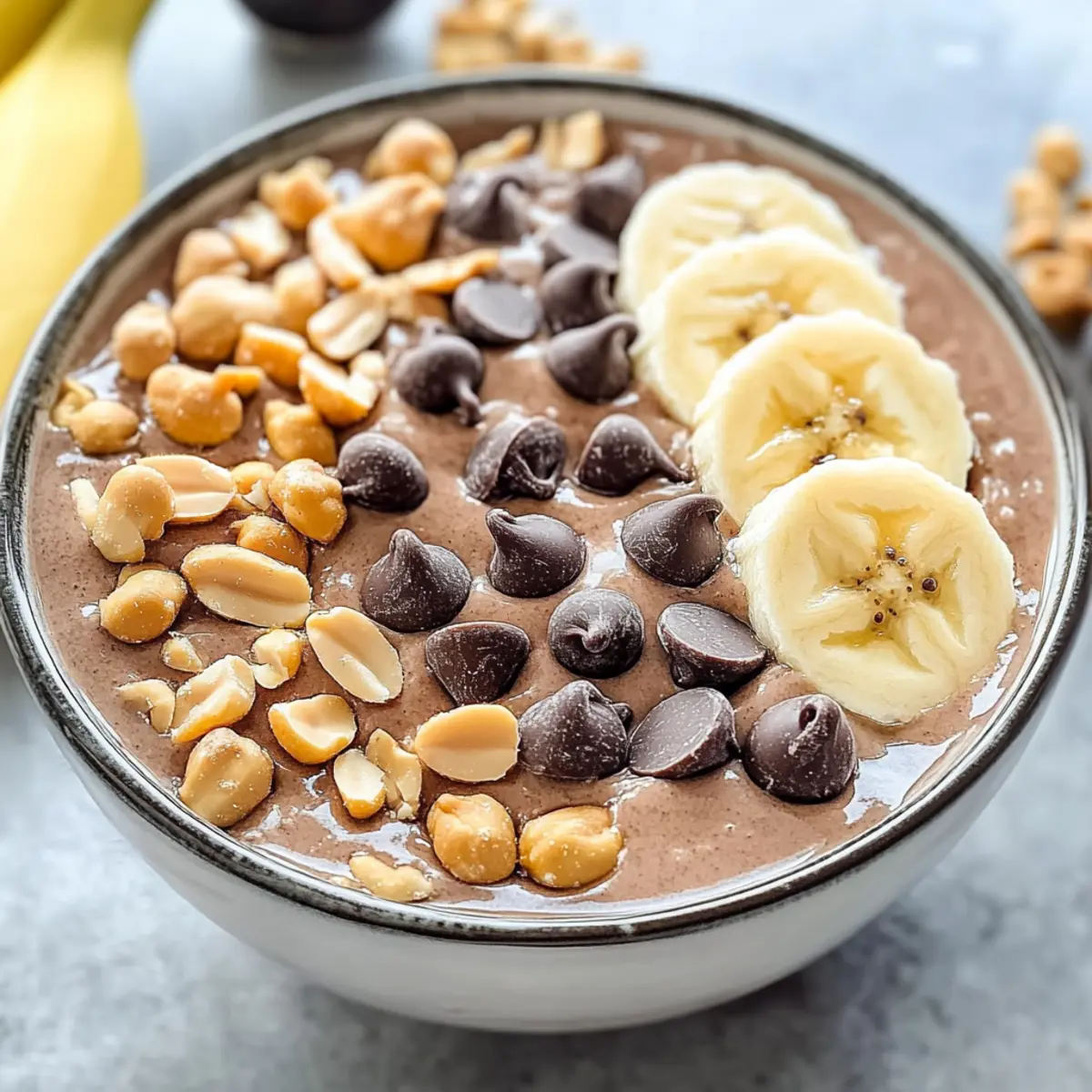 Thick and Creamy Snickers Smoothie Bowl for a Nutritious Start 5 Thick and Creamy Snickers Smoothie Bowl