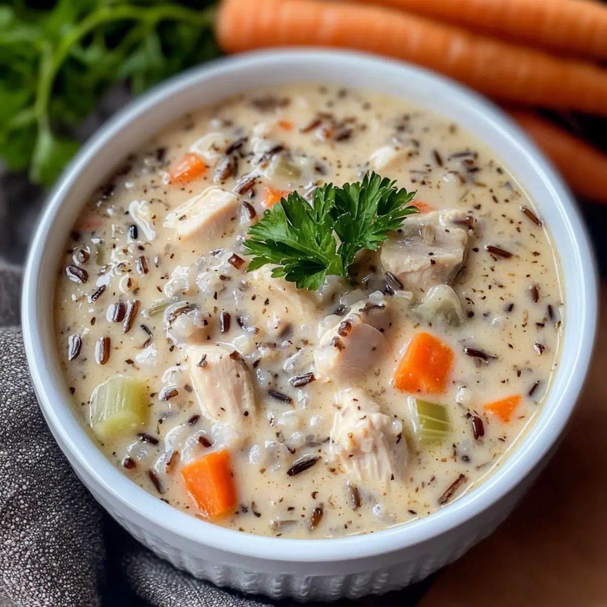 Creamy Chicken Wild Rice Soup for Ultimate Cozy Comfort 5 Chicken Wild Rice Soup