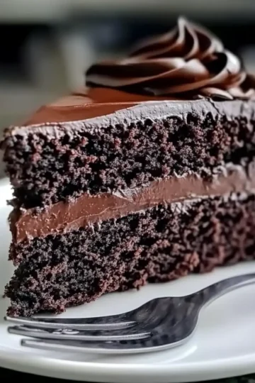 Midnight Fudge Chocolate Cake