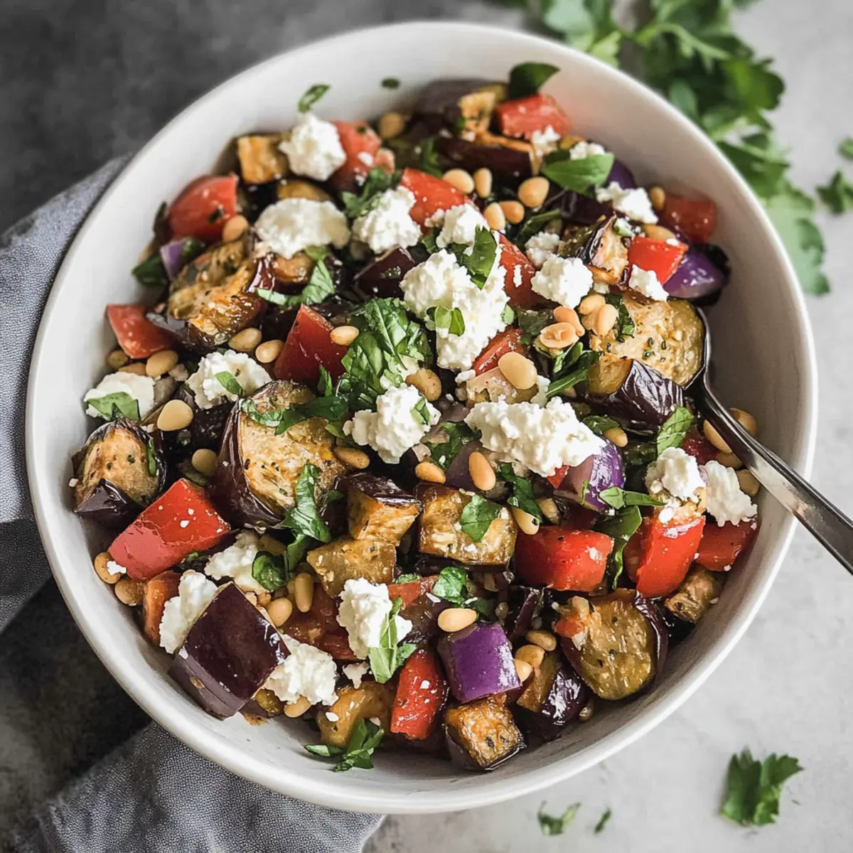 Mediterranean-Style Roasted Eggplant Salad: Flavor in Every Bite 4 7243d3c5 308b 40ae a3ec