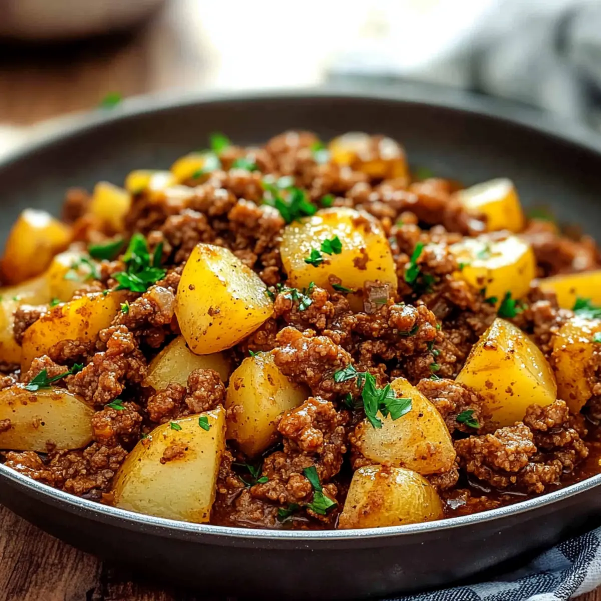 Ground Beef with Potatoes Recipe