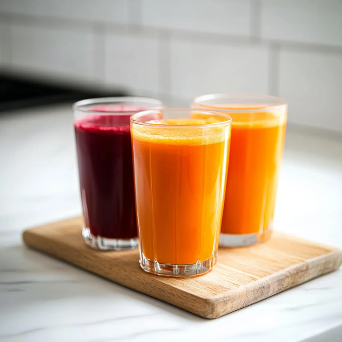 Peach Sweet Potato Juice