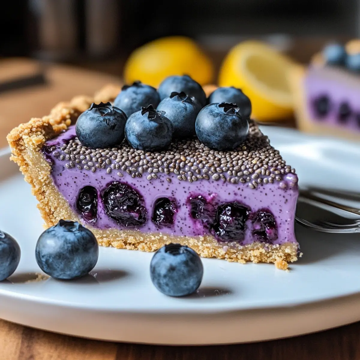 No-Bake Blueberry Chia Seed Pie: Guilt-Free Deliciousness! 5 No-Bake Blueberry Chia Seed Pie
