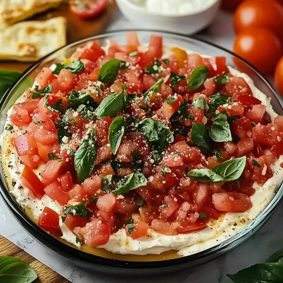 Creamy Bruschetta Dip: A Fresh Twist on a Classic Appetizer 4 a2f8ebed 9a13 4259 8111 929beca3c210br lsrjtw