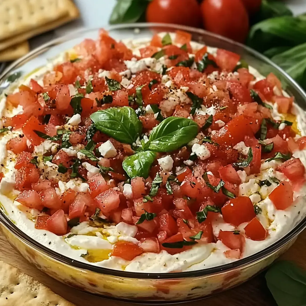 Creamy Bruschetta Dip: A Fresh Twist on a Classic Appetizer 5 Bruschetta Dip