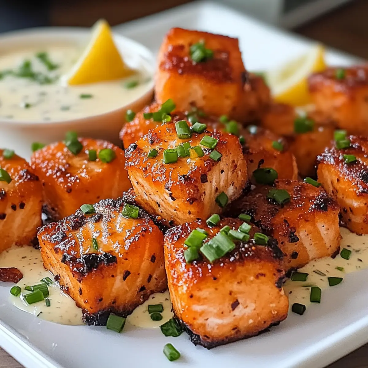 Bang Bang Salmon Bites