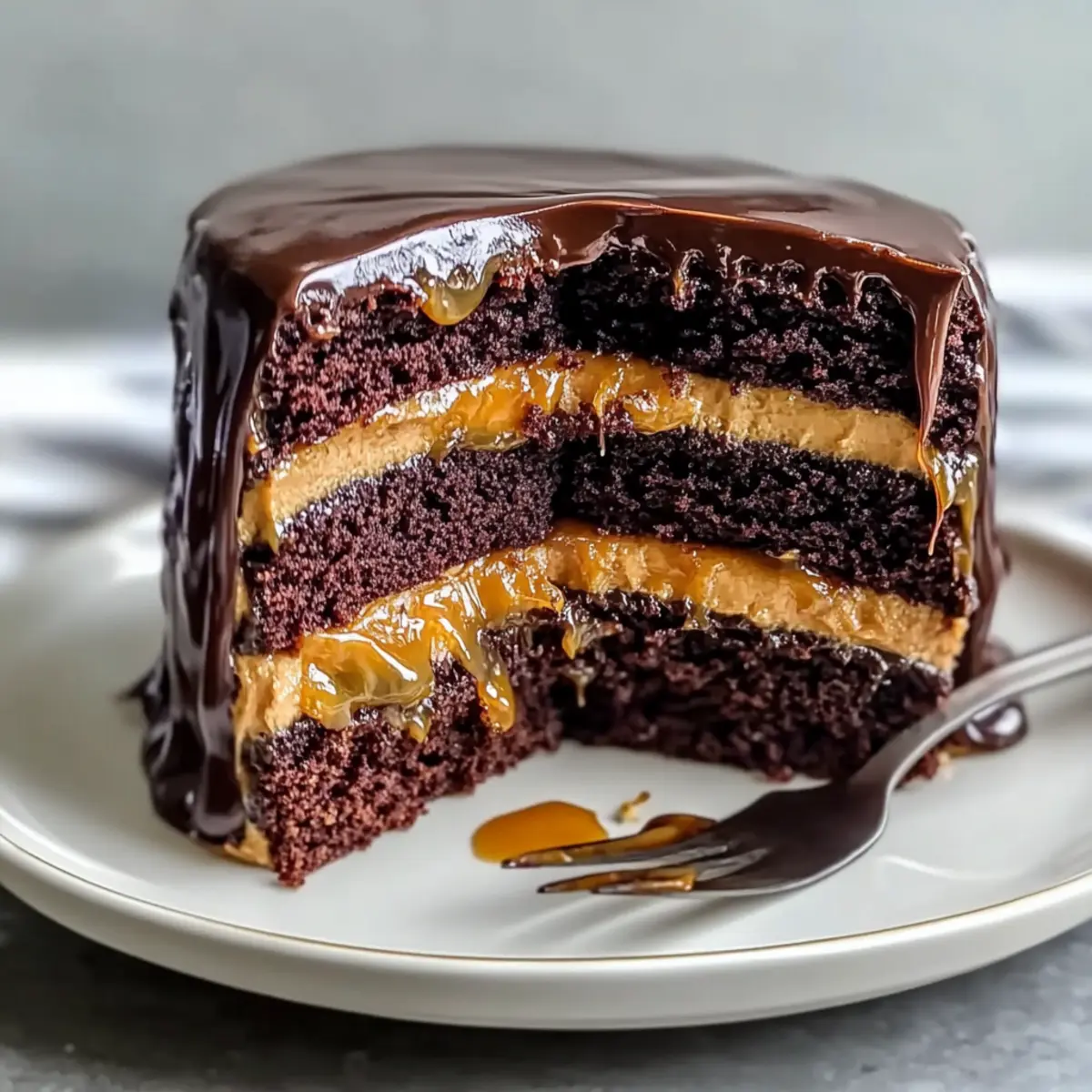 Decadent Millionaire's Chocolate Cake That Dreams Are Made Of 5 Millionaire’s Chocolate Cake