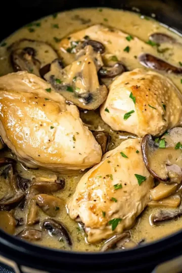 Creamy Chicken Marsala