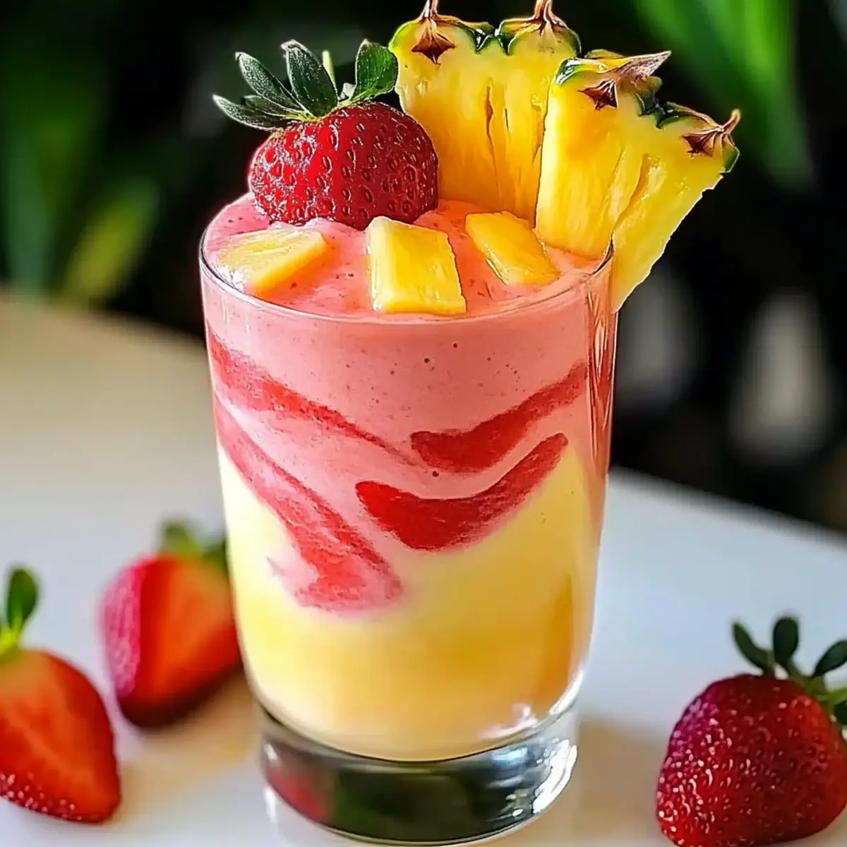 Tropical Strawberry Piña Colada Smoothie for a Refreshing Boost 2 c0a2cc87 2688 478f b0a1 9a4ba77b165etr yqsar0