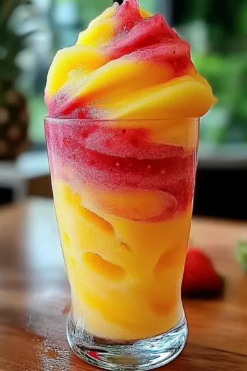 Pineapple Strawberry Swirled