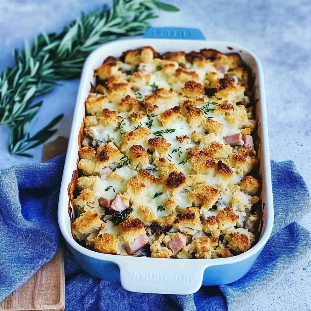 Chicken Cordon Bleu Casserole