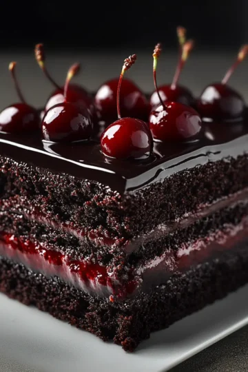 Dark Forest Chocolate Cake