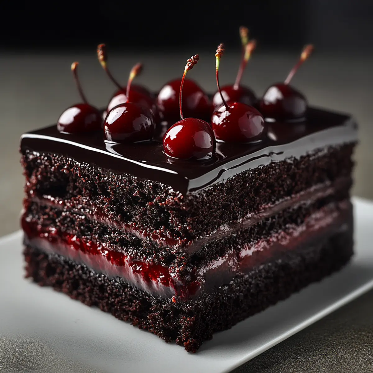 Dark Forest Chocolate Cake