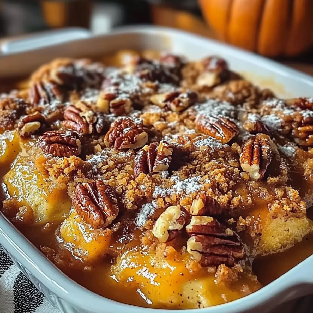 Pumpkin Pecan Cobbler Delight